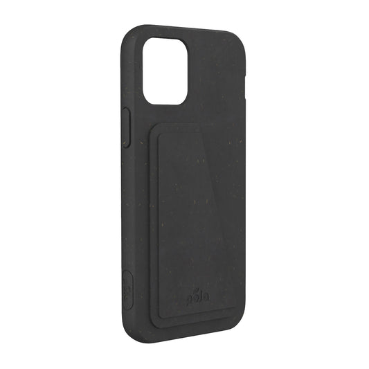 iPhone 12/12 Pro Pela Black Compostable Eco-Friendly Wallet Case - 15-07552