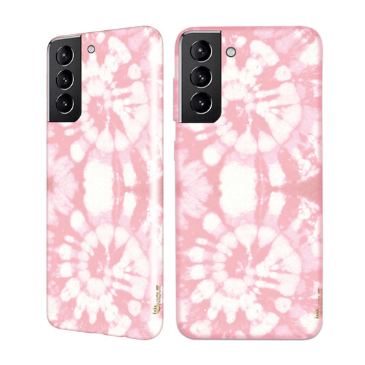 Samsung Galaxy S21+ 5G Uunique Pink (Pink Tie Dye) Nutrisiti Eco Printed Back Case - 15-08360