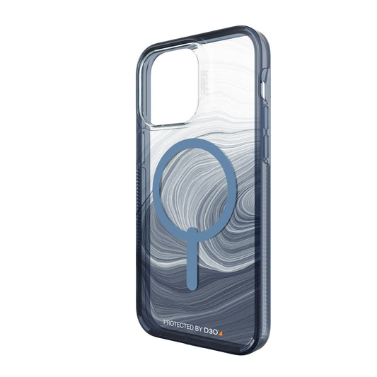 iPhone 14 Pro Max Gear4 D3O Milan Snap Case - Blue Swirl - 15-10146