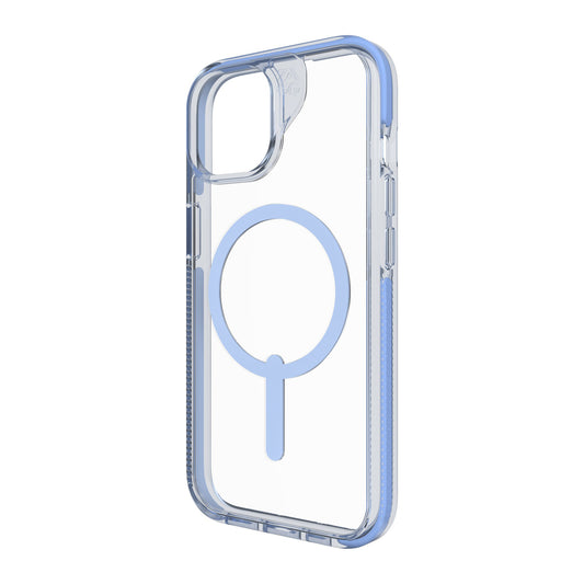 iPhone 15/14/13 ZAGG/GEAR4 Graphene Santa Cruz Snap Case - Blue - 15-11624