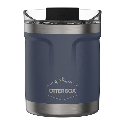 Otterbox 10oz Elevation Tumbler w/Closed Lid - Blue/Silver (Blue Steel) - 15-11825