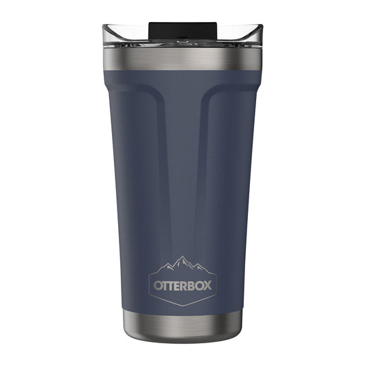Otterbox 16oz Elevation Tumbler w/Closed Lid - Blue/Silver (Blue Steel) - 15-11828