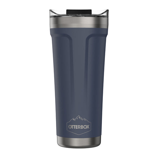Otterbox 20oz Elevation Tumbler w/Closed Lid - Blue/Silver (Blue Steel) - 15-11829