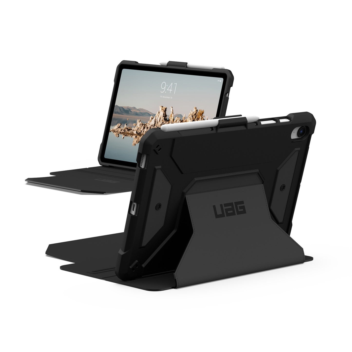 Samsung Galaxy Tab S10 Lite/S10FE/S9 FE UAG Metropolis SE Case - Black - 15-12130
