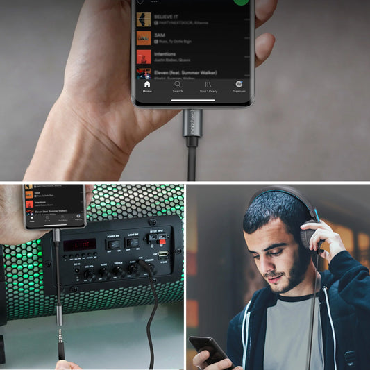 Naztech USB-C to 3.5mm Audio Adapter - 15-12224