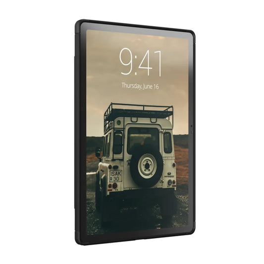 Samsung Galaxy Tab A9+ UAG Scout w/Kickstand and Handstrap Series Case - Black - 15-12304
