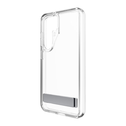 Samsung Galaxy S24 5G ZAGG Graphene Crystal Palace Kickstand Case - Clear - 15-12370