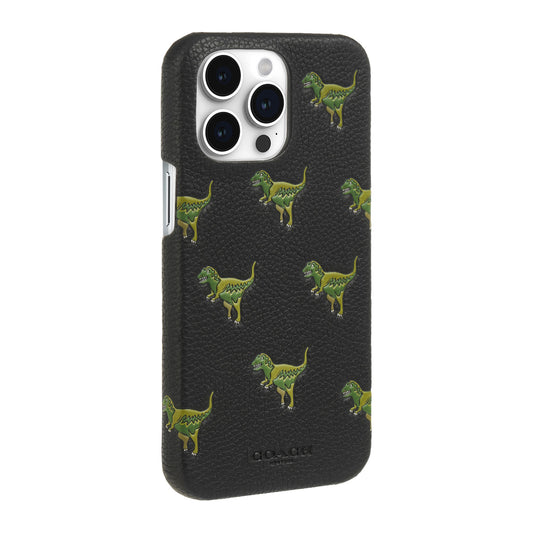 iPhone 15 Pro Max Coach Leather Slim Wrap - Repeat Rexy - 15-12462