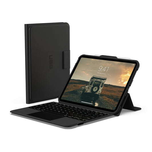 iPad A16/iPad 10th Gen UAG Bluetooth Keyboard w/Trackpad - Black - 15-12566