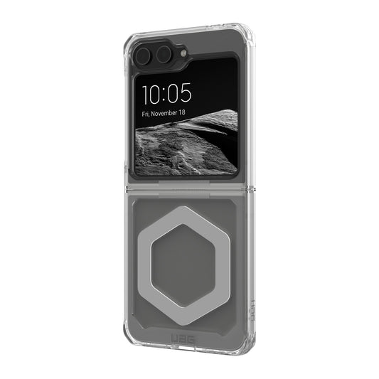Samsung Galaxy Z Flip6 UAG Plyo Pro Case w/MagSafe - Ice/Silver - 15-12582