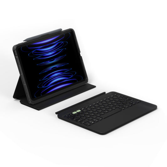 iPad Pro 11-in M4 ZAGG Pro Keys 2 Keyboard - Black - 15-12889