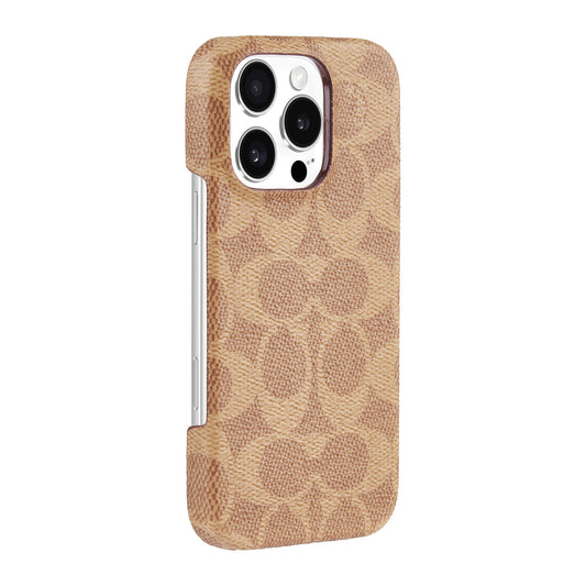 iPhone 16 Pro Coach Slim Wrap Signature C Case - Tan - 15-13368
