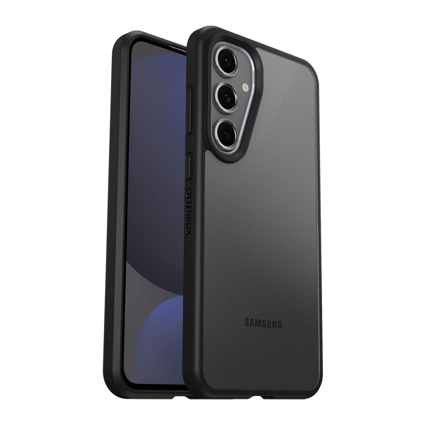 Samsung Galaxy S24 FE Otterbox React Series Case - Clear/Black - Black Crystal - 15-13516