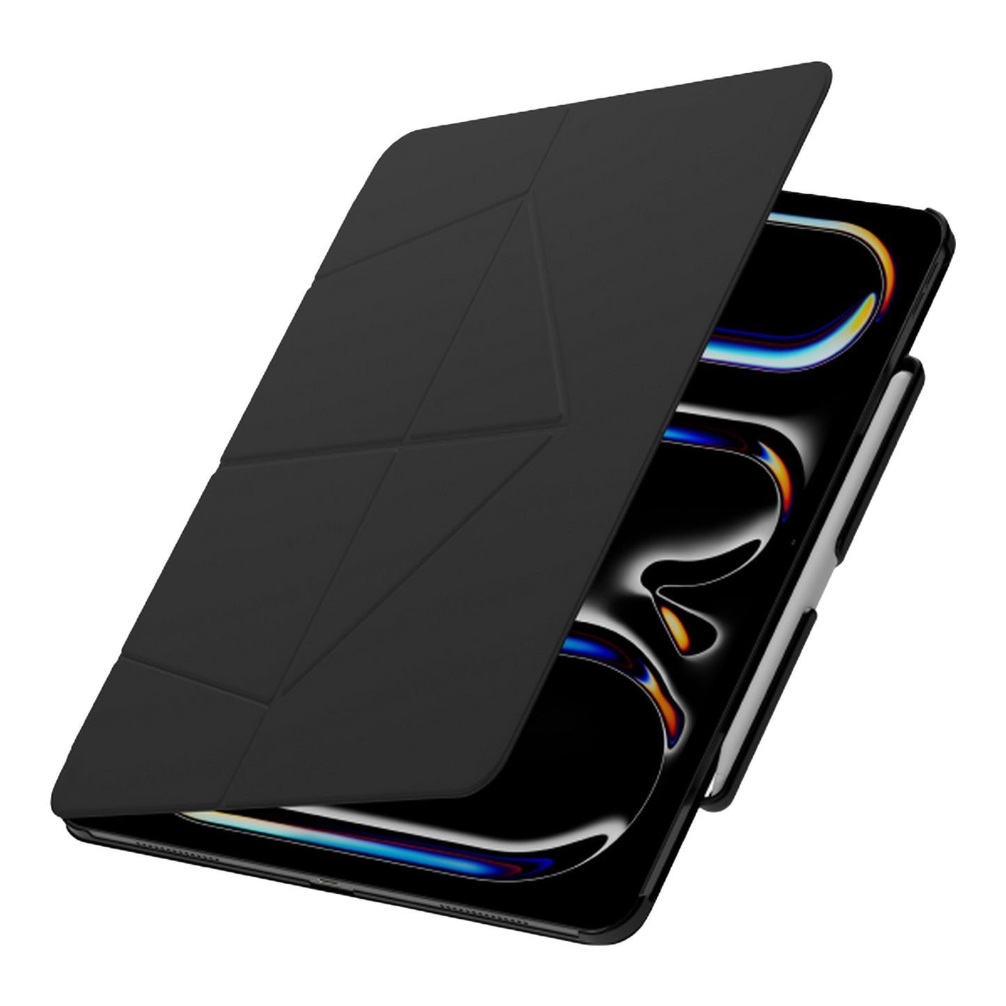 iPad Air 11-in M3/M2 MOFT Float Folio Case - Jet Black - 15-14009