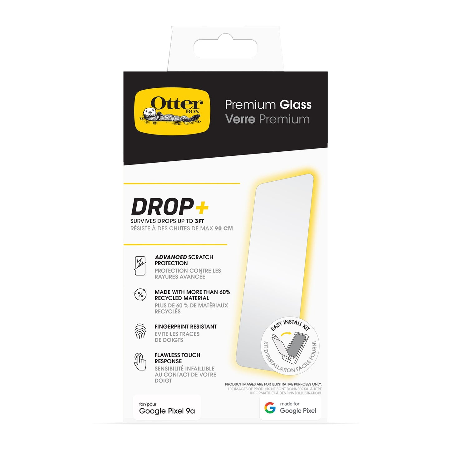 Google Pixel 9a Otterbox Premium Glass Screen Protector - 15-14158