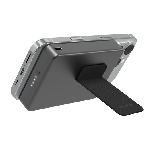 Mophie Qi2 5,000 mAh Powerstation Wireless Slim with Stand - Black - 15-14243