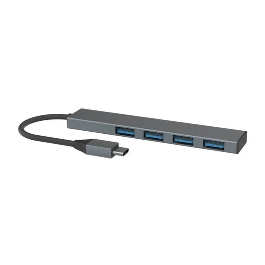 JCPal Linx USB-C 4-Port Hub - Black - 15-14371