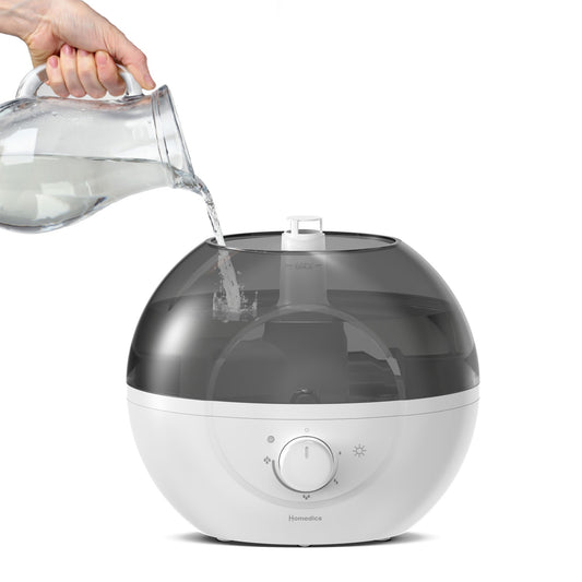 HoMedics Top Fill Cool Mist Ultrasonic Humidifier - 15-14385
