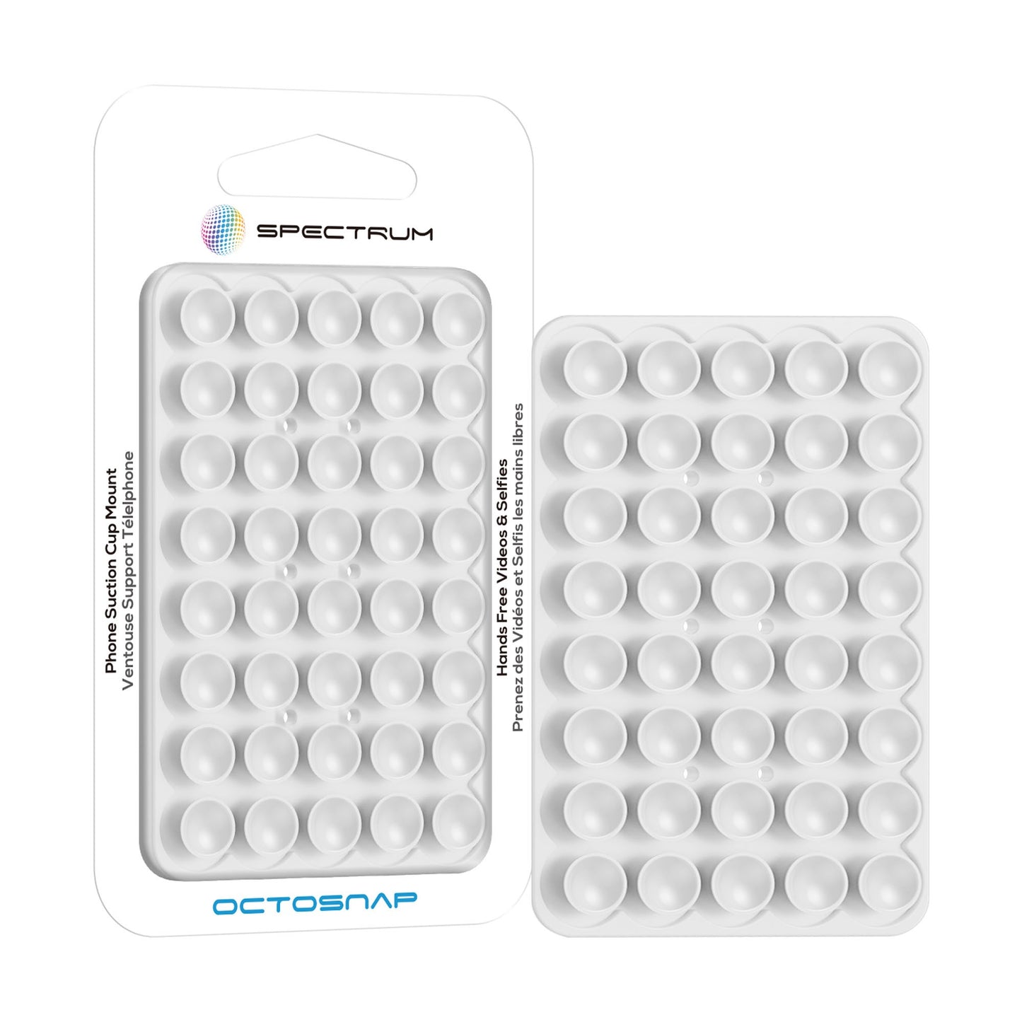 Spectrum OCTOSNAP Phone Grip - White - 15-14424