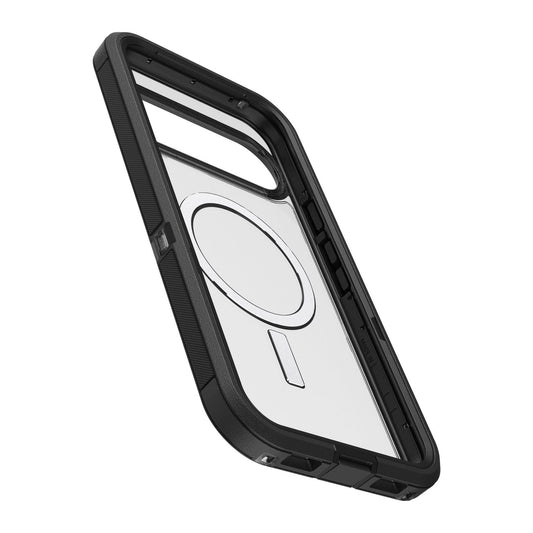 Google Pixel 10 Pro XL Otterbox Defender XT Clear Pro w/ MagSafe Series Case - Clear/Black - 15-14442