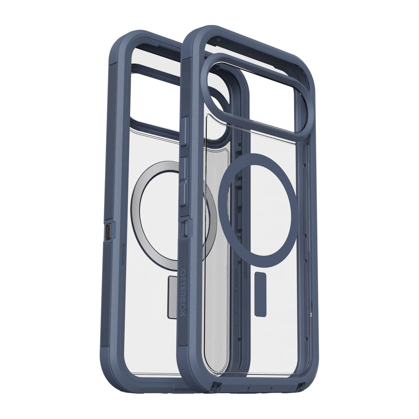 Google Pixel 10 Pro XL Otterbox Defender XT Clear Pro w/ MagSafe Series Case - Clear/Blue - 15-14443