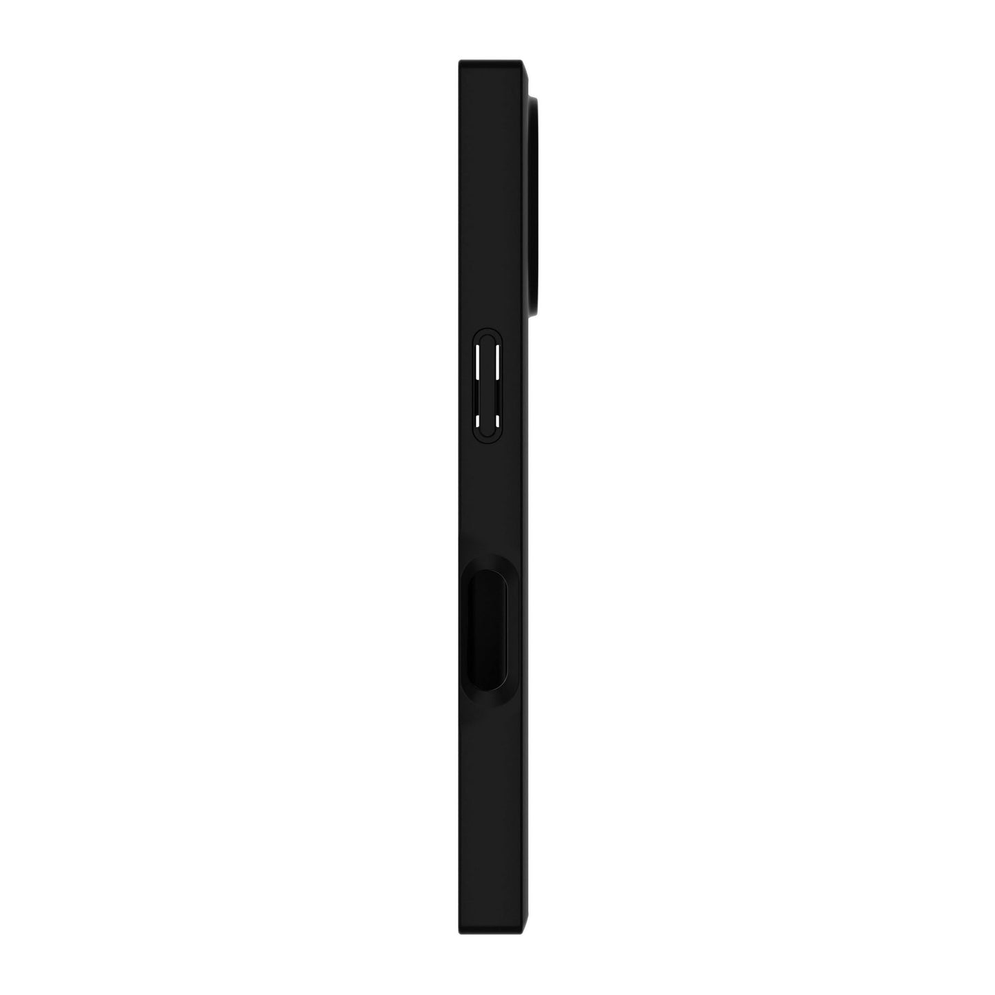 iPhone 17 FLAUNT Square Faux Leather MagSafe Case - Black Crocodile - 15-14570