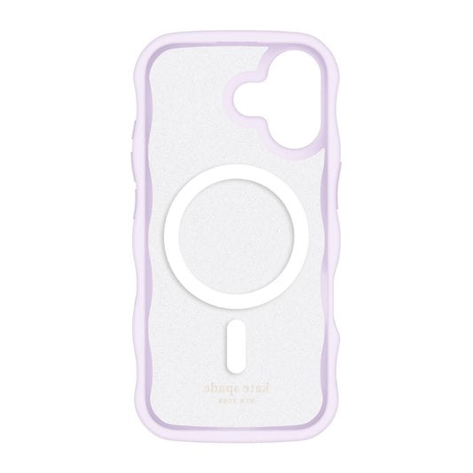 iPhone 17 Kate Spade Wavy MagSafe Case - Opal Glitter - 15-14580