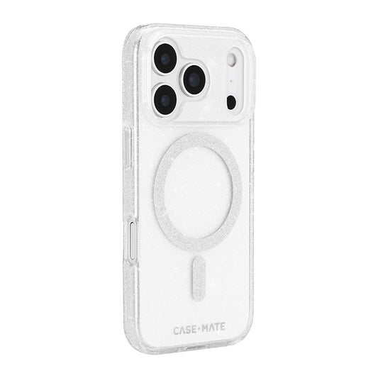 iPhone 18 Pro/17 Pro Case-Mate Twinkle MagSafe Case - Twilight Silver - 15-14588