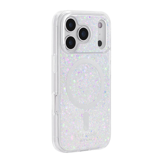 iPhone 18 Pro/17 Pro Kate Spade Protective MagSafe Case - Chunky Glitter - 15-14596