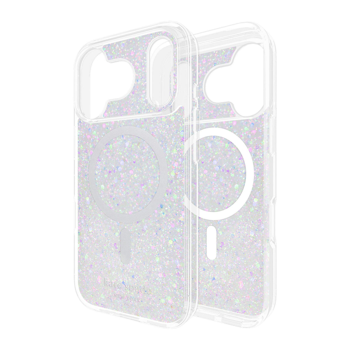 iPhone 18 Pro/17 Pro Kate Spade Protective MagSafe Case - Chunky Glitter - 15-14596