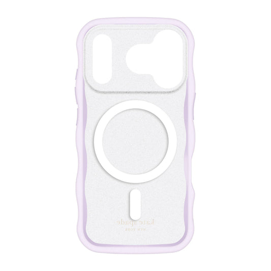 iPhone 17 Pro Kate Spade Wavy MagSafe Case - Opal Glitter - 15-14601