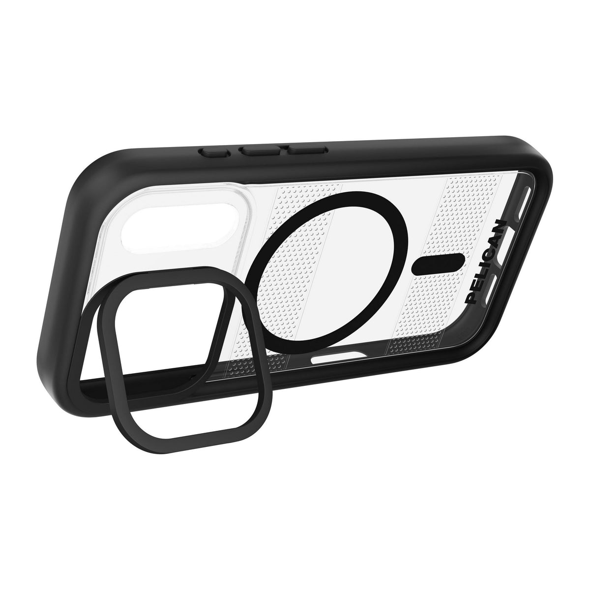 iPhone 18 Pro/17 Pro Pelican Protector MagSafe w/Stand Case - Clear - 15-14603