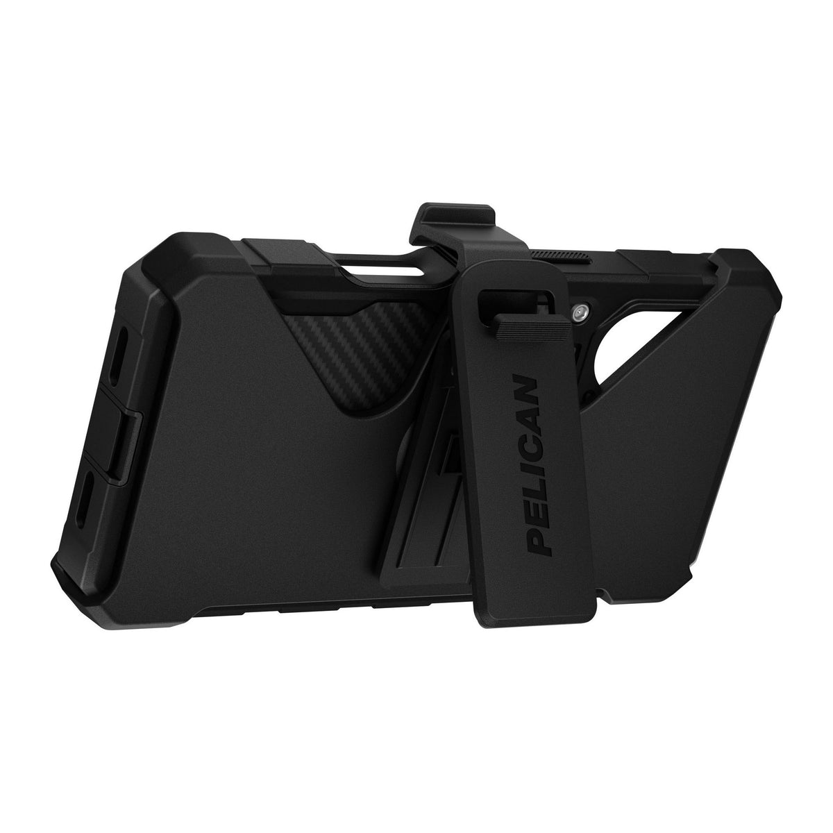 iPhone 18 Pro/17 Pro Pelican Shield MagSafe w/Holster Case - Carbon Fiber - 15-14604