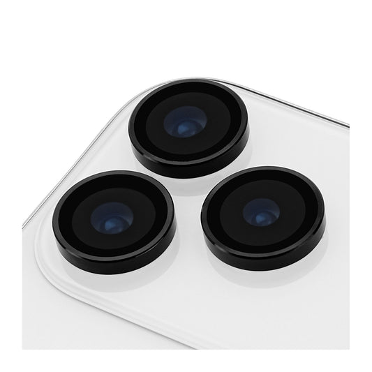 iPhone 18 Pro Max/18 Pro/17 Pro/17 Pro Max Case-Mate Aluminum Ring Lens Protectors - Black - 15-14619