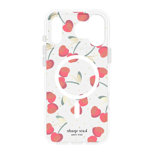 iPhone 17 Pro Max Kate Spade Protective MagSafe Case - Cherry Dot - 15-14632