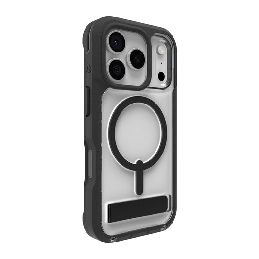 iPhone 18 Pro/17 Pro ZAGG Graphene Rainier Snap Kickstand Case - Black - 15-14720