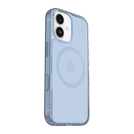 iPhone 17 Otterbox Symmetry Clear w/MagSafe + Camera Control Case - Blue Bliss - 15-14788