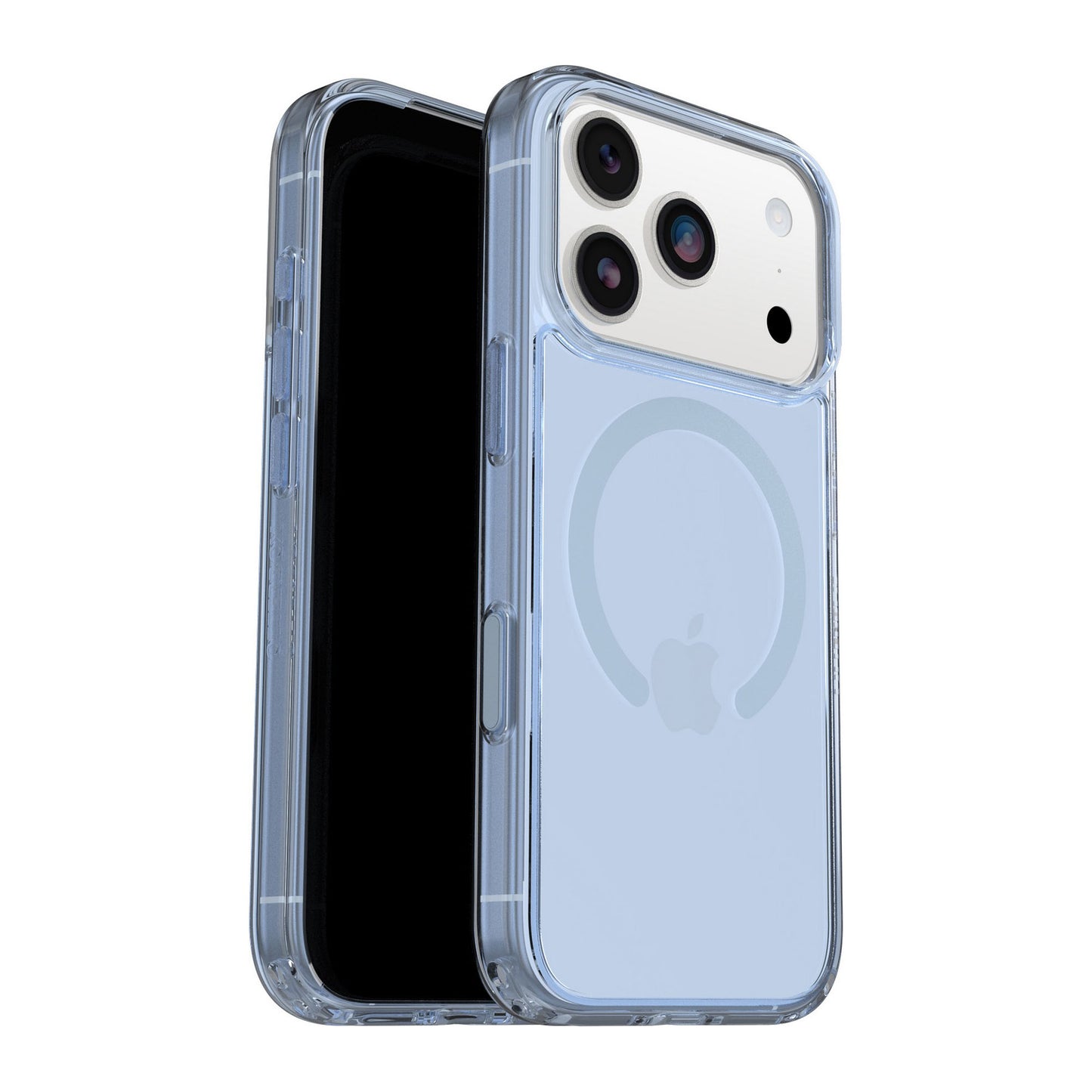 iPhone 17 Pro Otterbox Symmetry Clear w/MagSafe + Camera Control Case - Blue Bliss - 15-14843