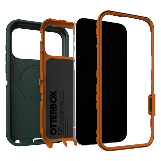iPhone 18 Pro Max/17 Pro Max Otterbox Defender Pro w/MagSafe + Camera Control Case - Green Intrigue - 15-14854