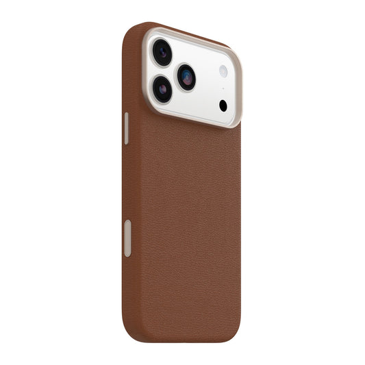 iPhone 17 Pro Max Otterbox Symmetry Cactus Leather w/MagSafe + Camera Control Case - Desert Saddle - 15-14865