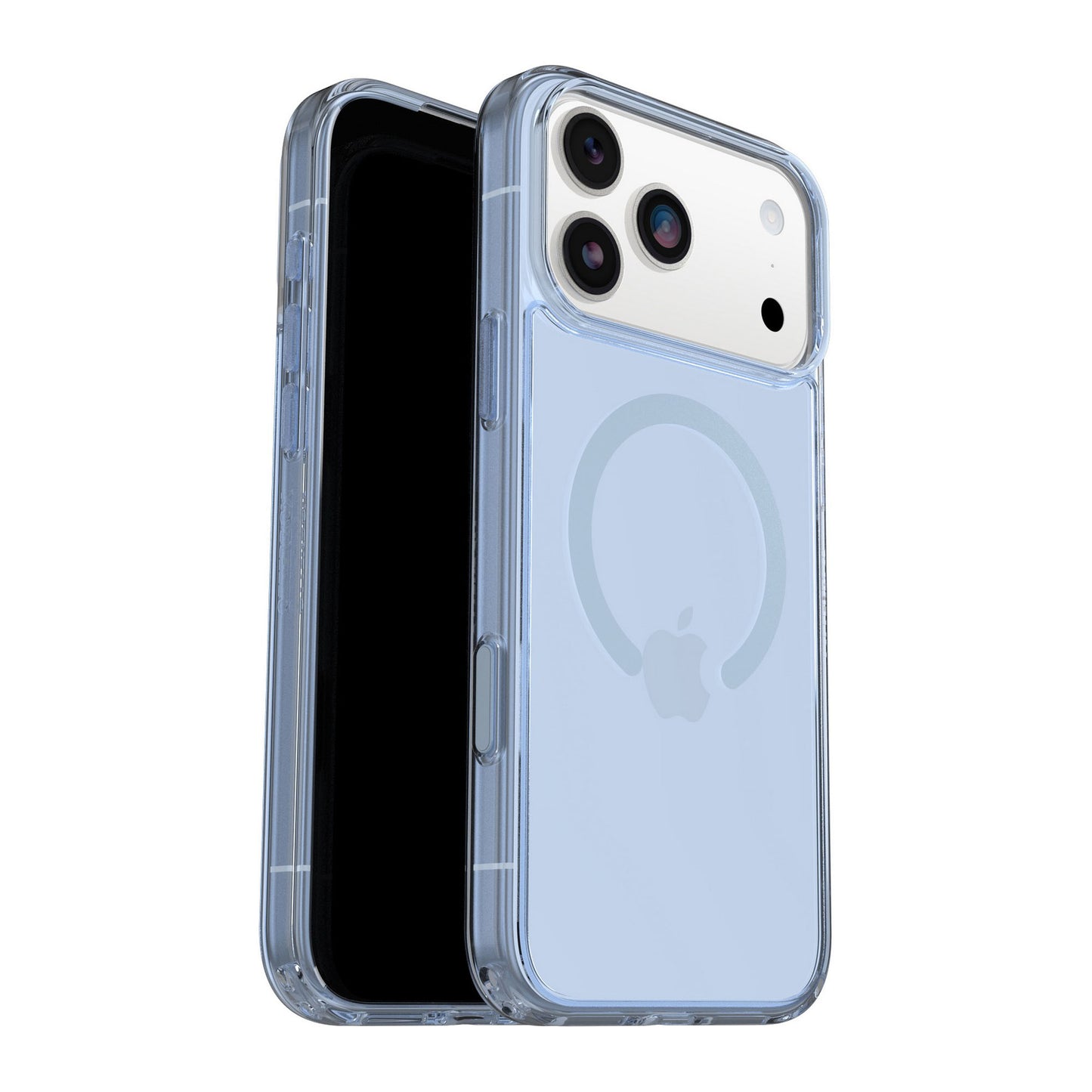 iPhone 17 Pro Max Otterbox Symmetry Clear w/MagSafe + Camera Control Case - Blue Bliss - 15-14876