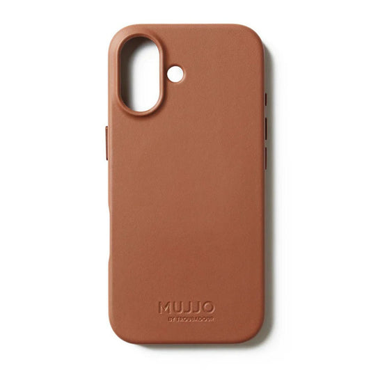 iPhone 17 Mujjo Full Leather w/MagSafe Case - Tan - 15-15002