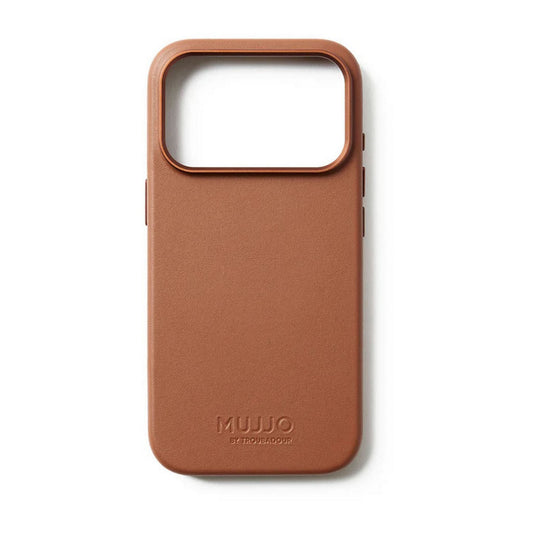 iPhone 17 Pro Mujjo Full Leather w/MagSafe Case - Tan - 15-15005