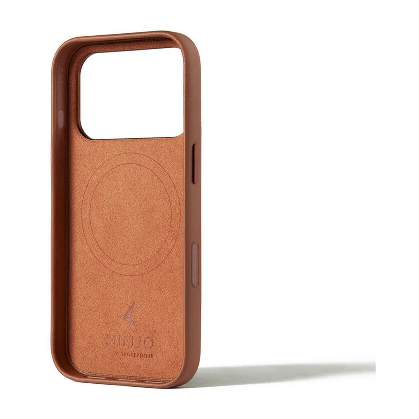 iPhone 17 Pro Mujjo Full Leather w/MagSafe Case - Tan - 15-15005