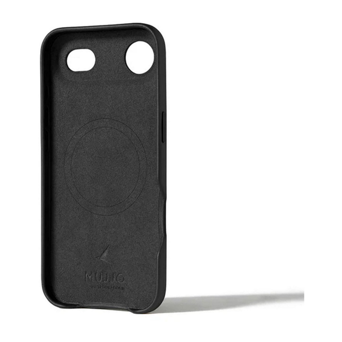 iPhone Air Mujjo Full Leather w/MagSafe Case - Black - 15-15009