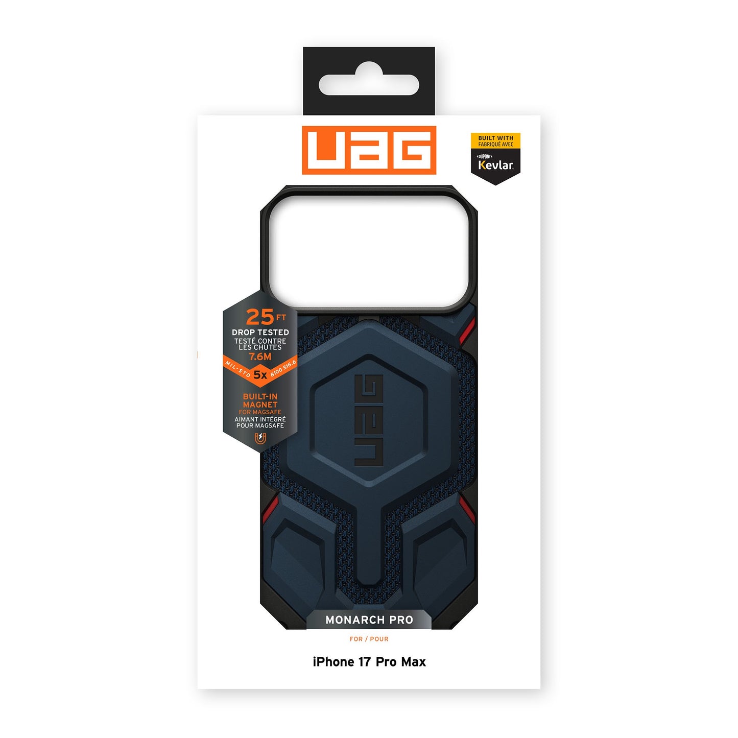 iPhone 17 Pro Max UAG Monarch Pro MagSafe Case - Kevlar Mallard - 15-15076