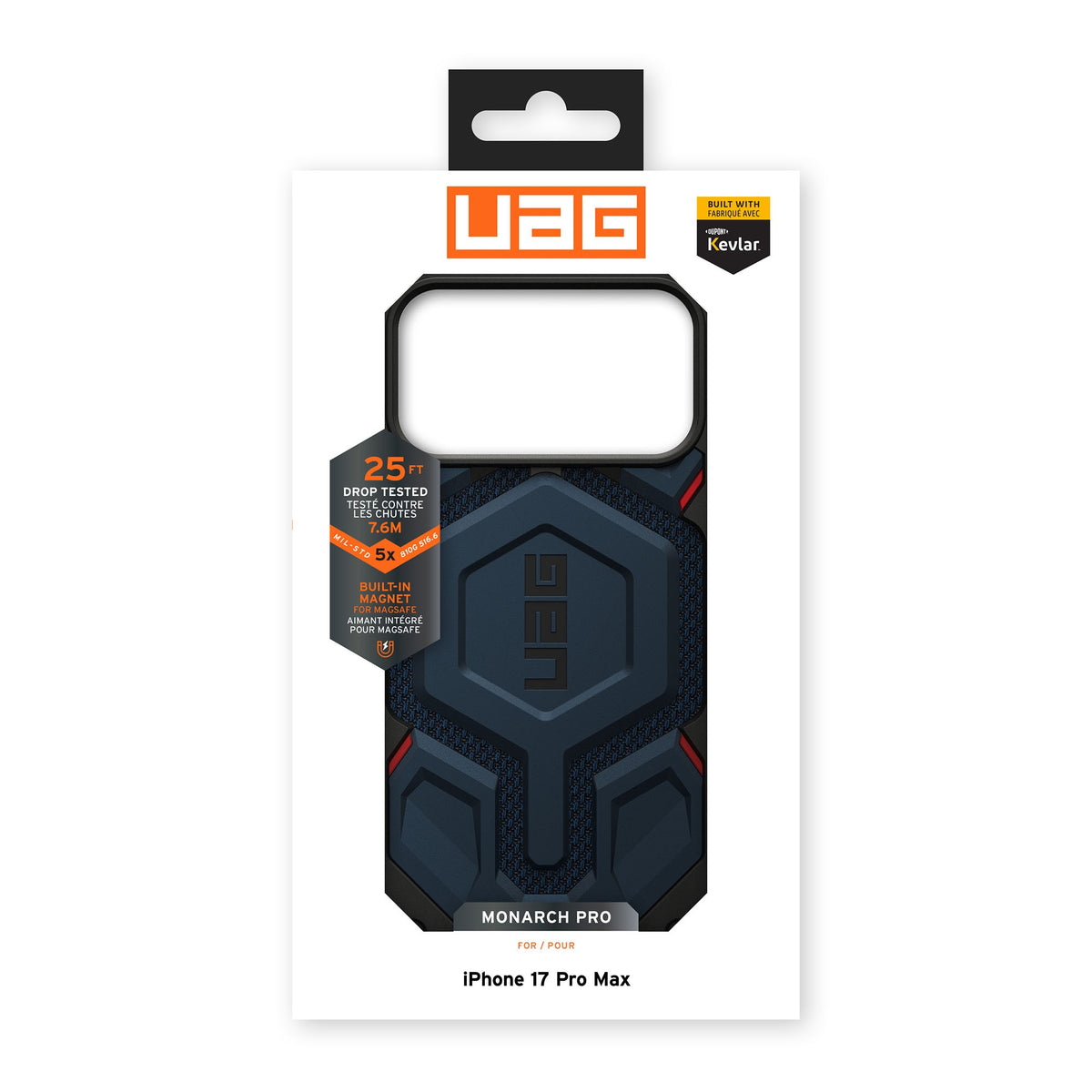 iPhone 18 Pro Max/17 Pro Max UAG Monarch Pro MagSafe Case - Kevlar Mallard - 15-15076
