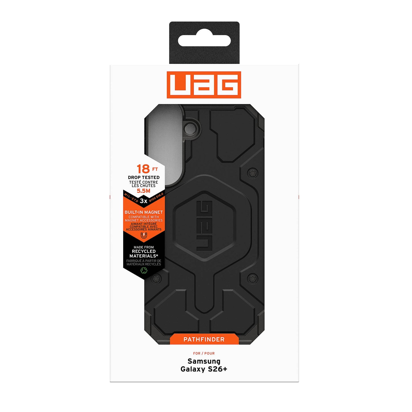 Samsung Galaxy S26+ UAG Pathfinder w/Magnet Case - Black - 15-15130