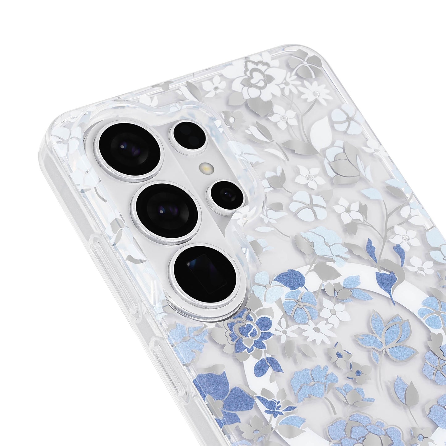 Samsung Galaxy S26 Ultra Kate Spade Protective w/Magnet Case - Flowerbed Blue - 15-15235