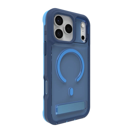 iPhone 17 Pro Max ZAGG Graphene Rainier Snap Kickstand Case - Cobalt Horizon - 15-15276